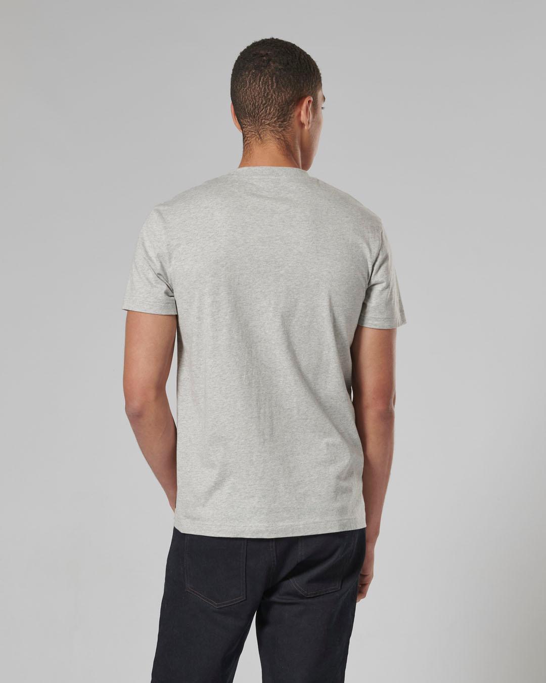 Burnham T-Shirt Grey Marl photo 5