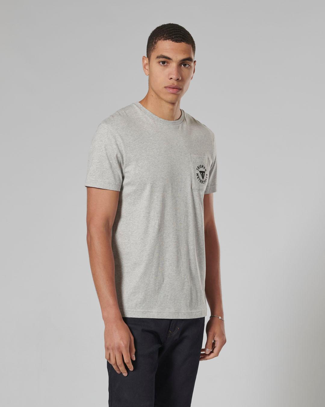 Newlyn T-Shirt Grey Marl photo 2