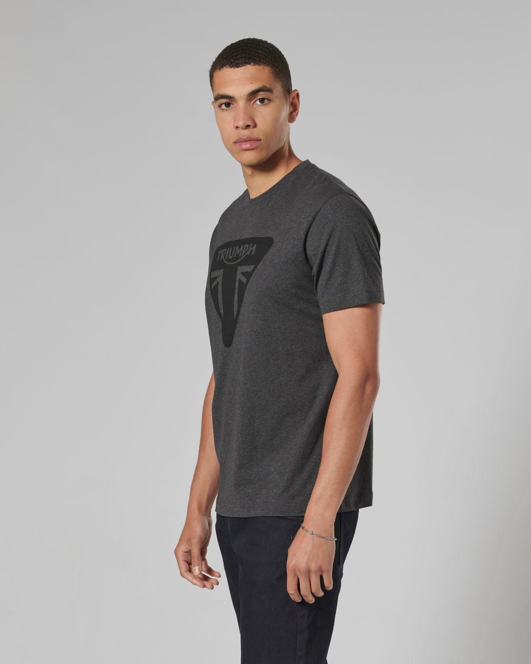 Helstom Tee Black Marl photo 7