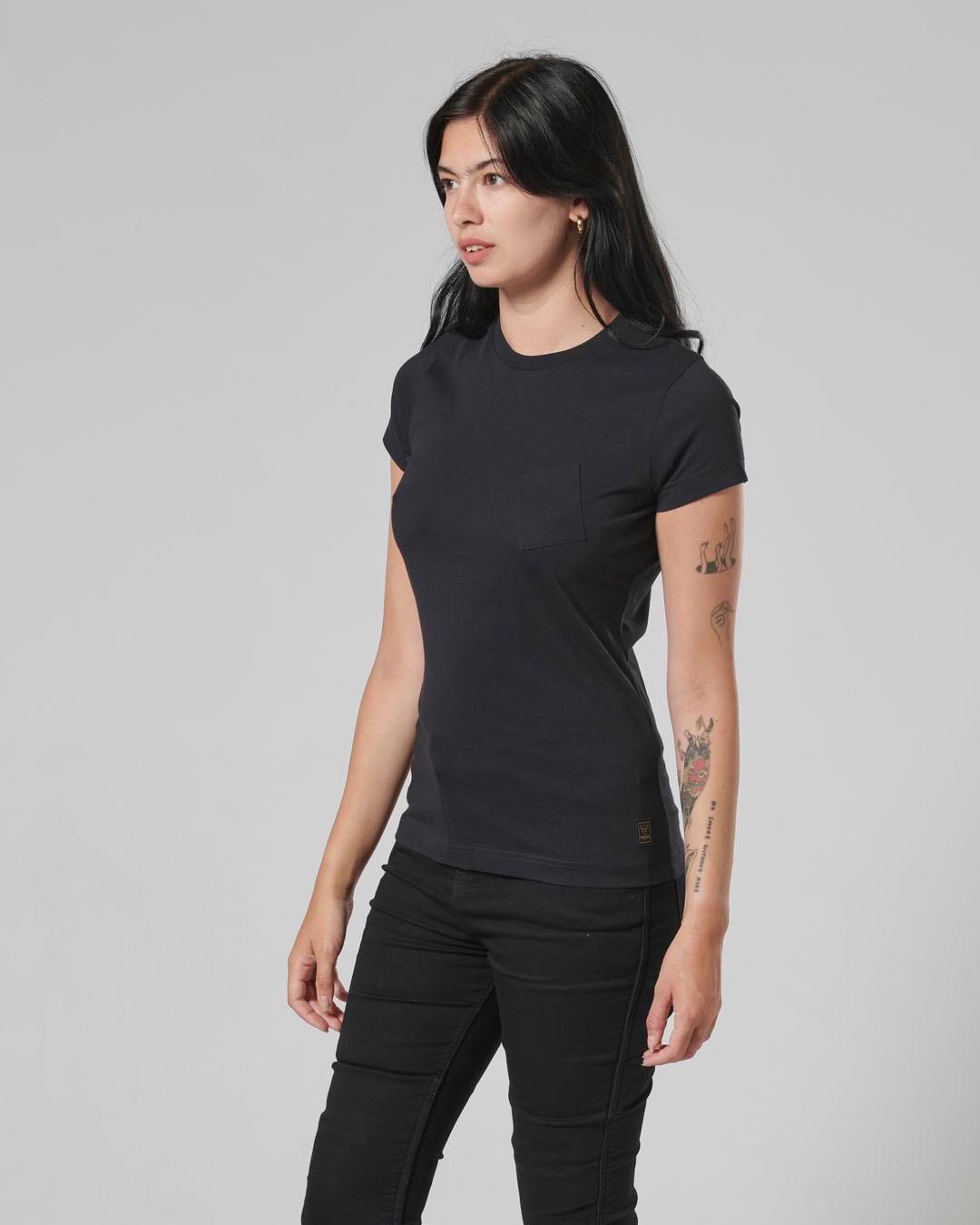Bonneville Ladies T120 Tee Black photo 9