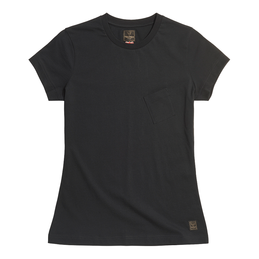 Bonneville Ladies T120 Tee Black photo 3