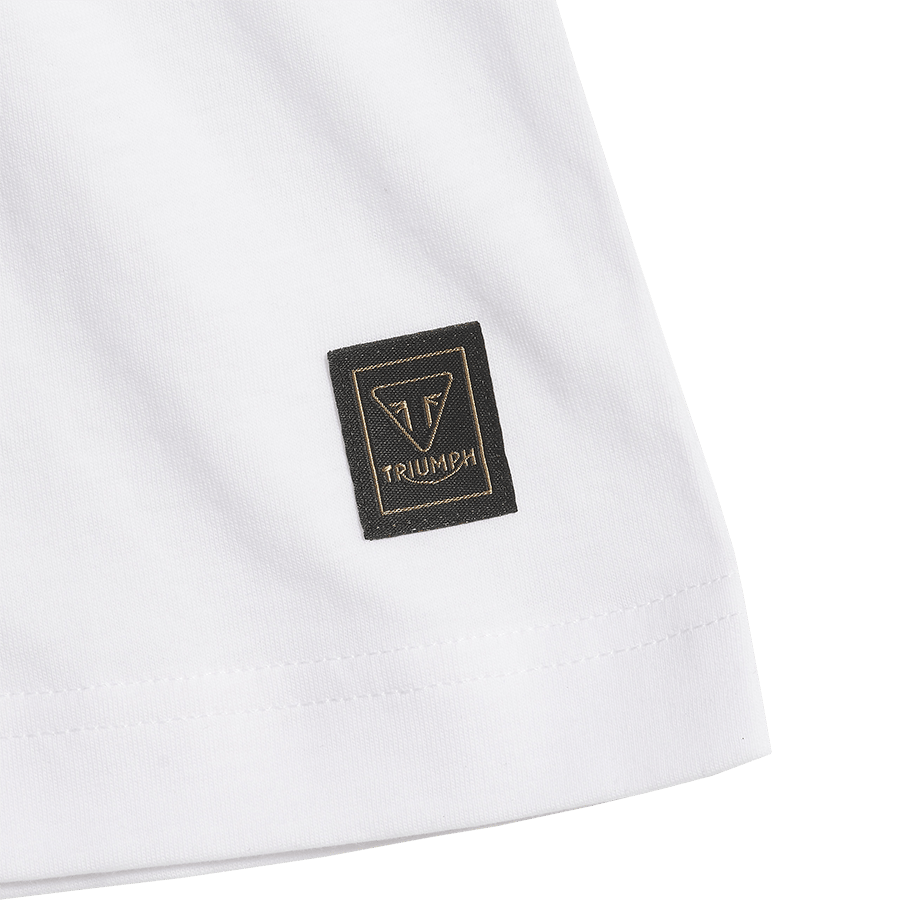 Bonneville Ladies T120 Tee White photo 4