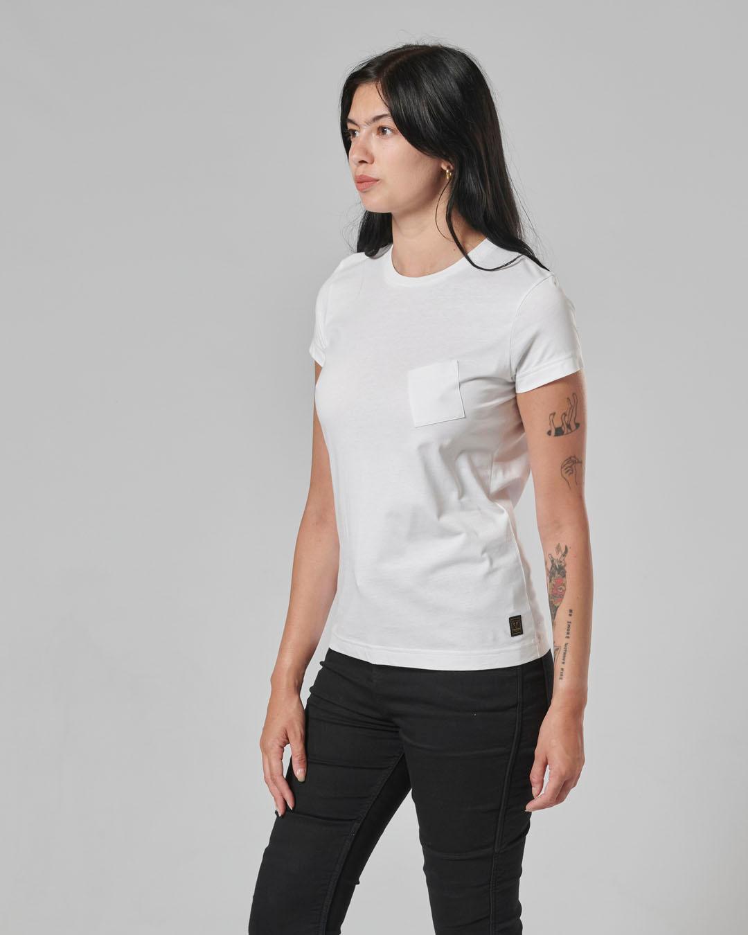 Bonneville Ladies T120 Tee White photo 10