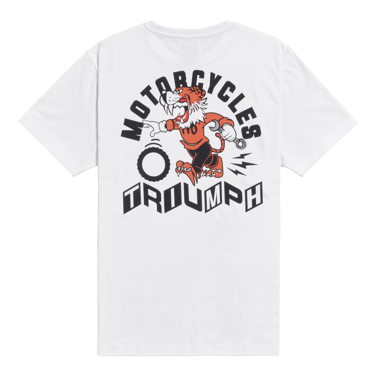 Pit Stop Tee White photo 4
