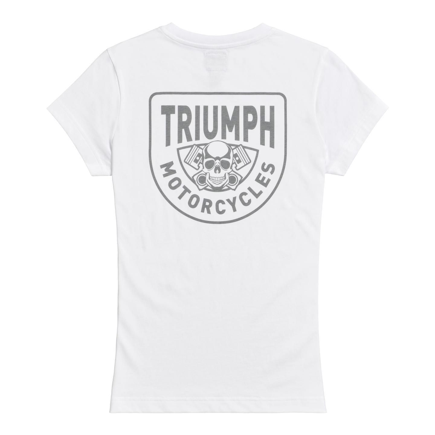 Ladies Piston Rich Tee White photo 2
