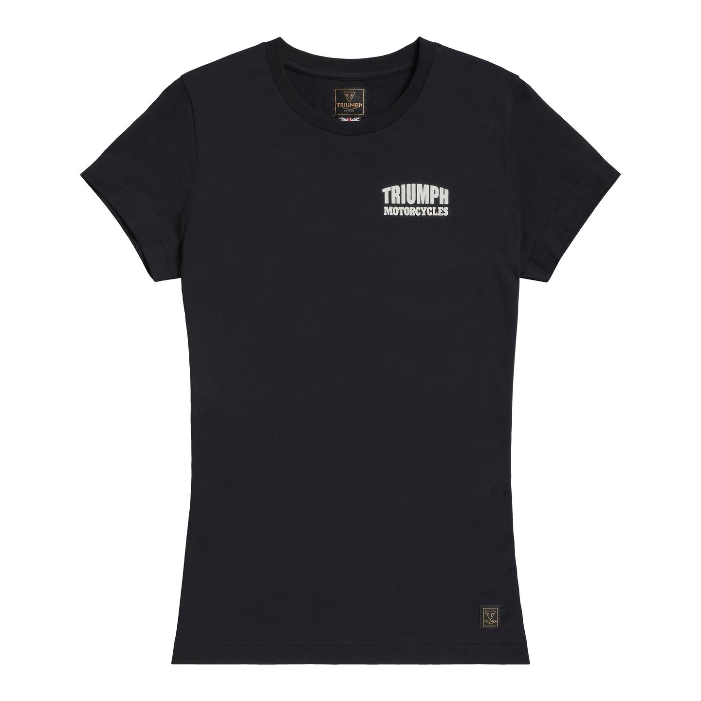 Ladies Pit Stop Tee Black photo 5