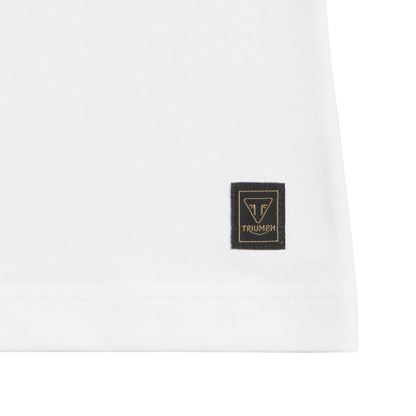 Ladies Pit Stop Tee White photo 2